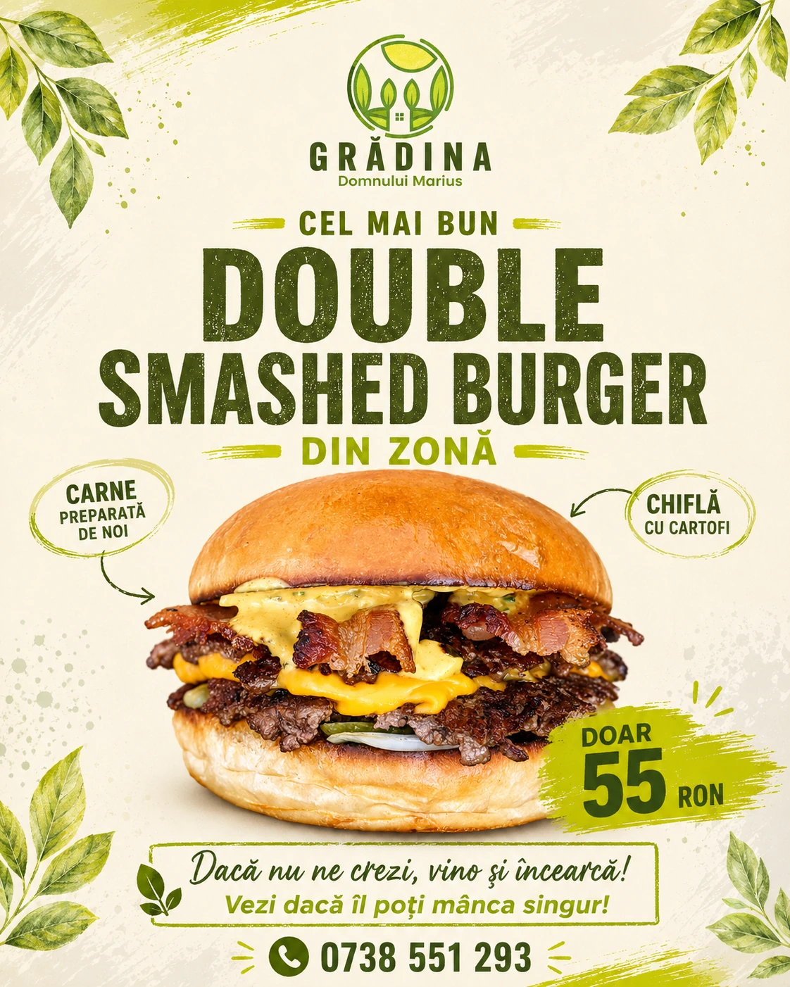 Campanie food Grădina Domnului Marius